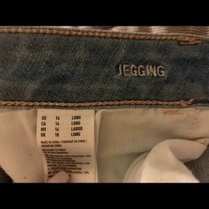 American Eagle Super Super Stretch Jegging size 14 Long